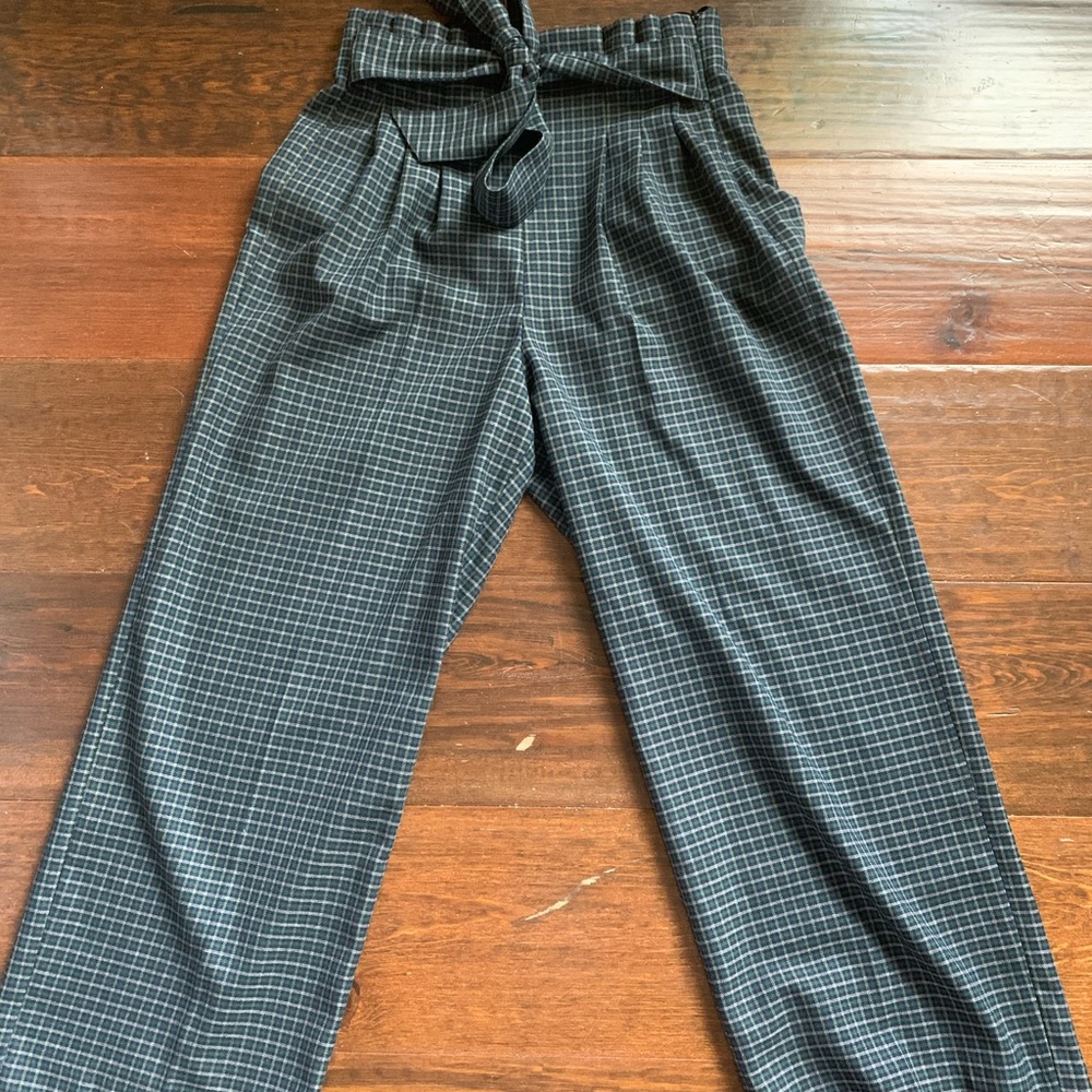 ZARA Plaid Culottes